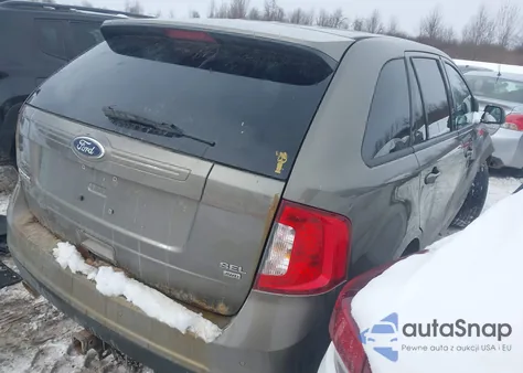2013 Ford Edge Sel z USA, uszkodzony, nr VIN 2FMDK4JC6DBE15495